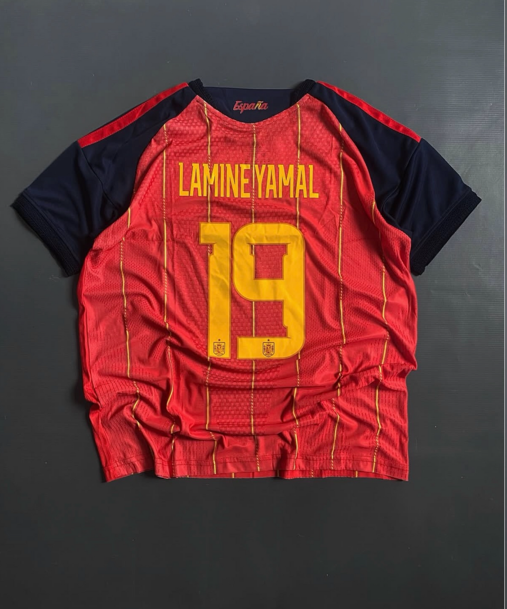 Spain World Cup Jersey, Lamine Yamal Number 19