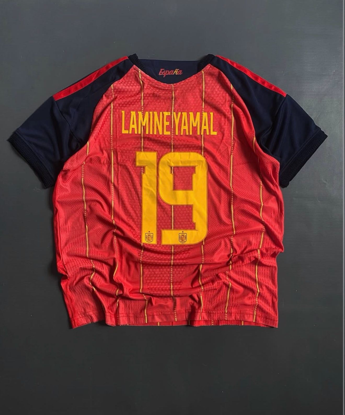 Spain World Cup Jersey, Lamine Yamal Number 19