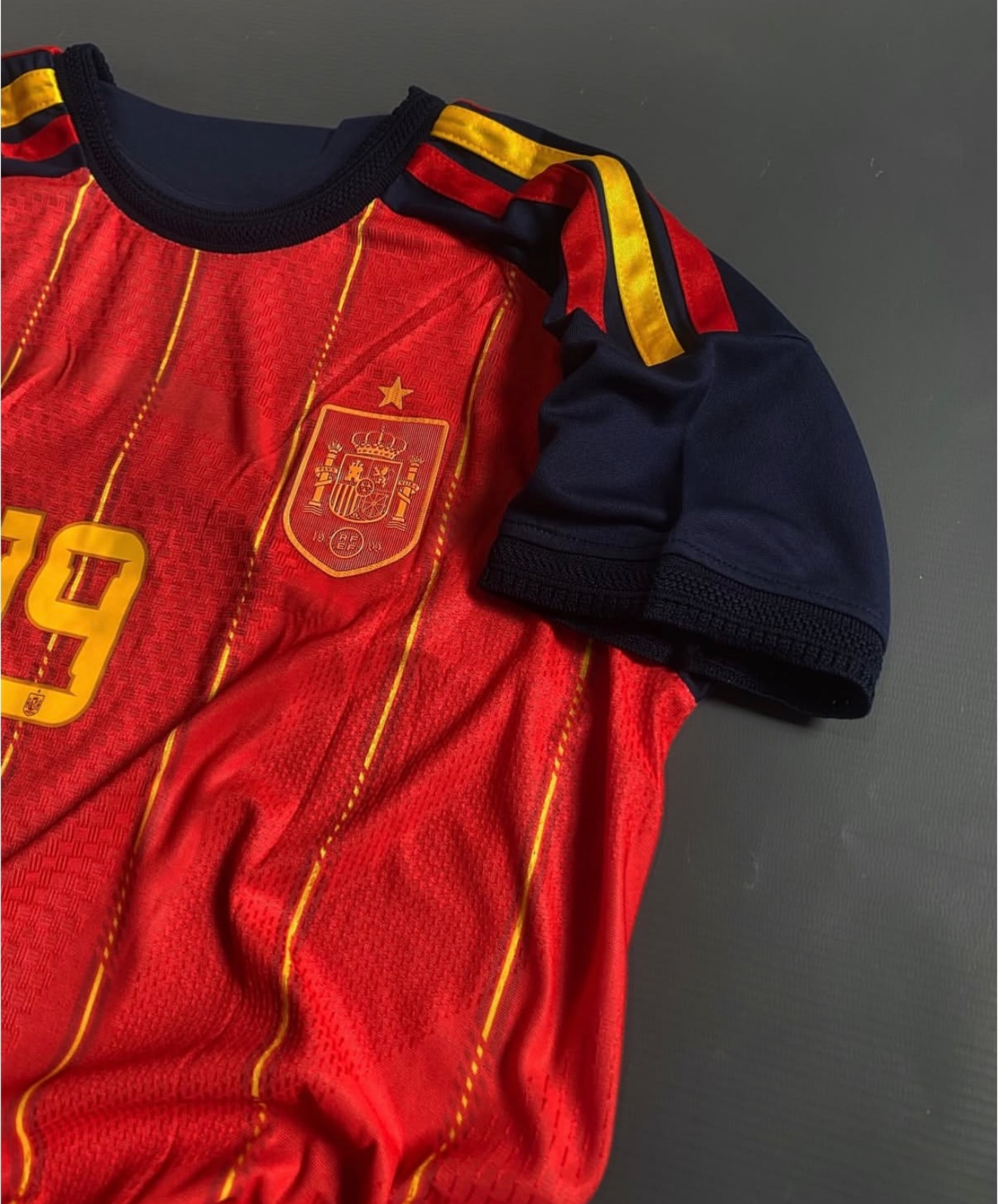 Spain World Cup Jersey, Lamine Yamal Number 19