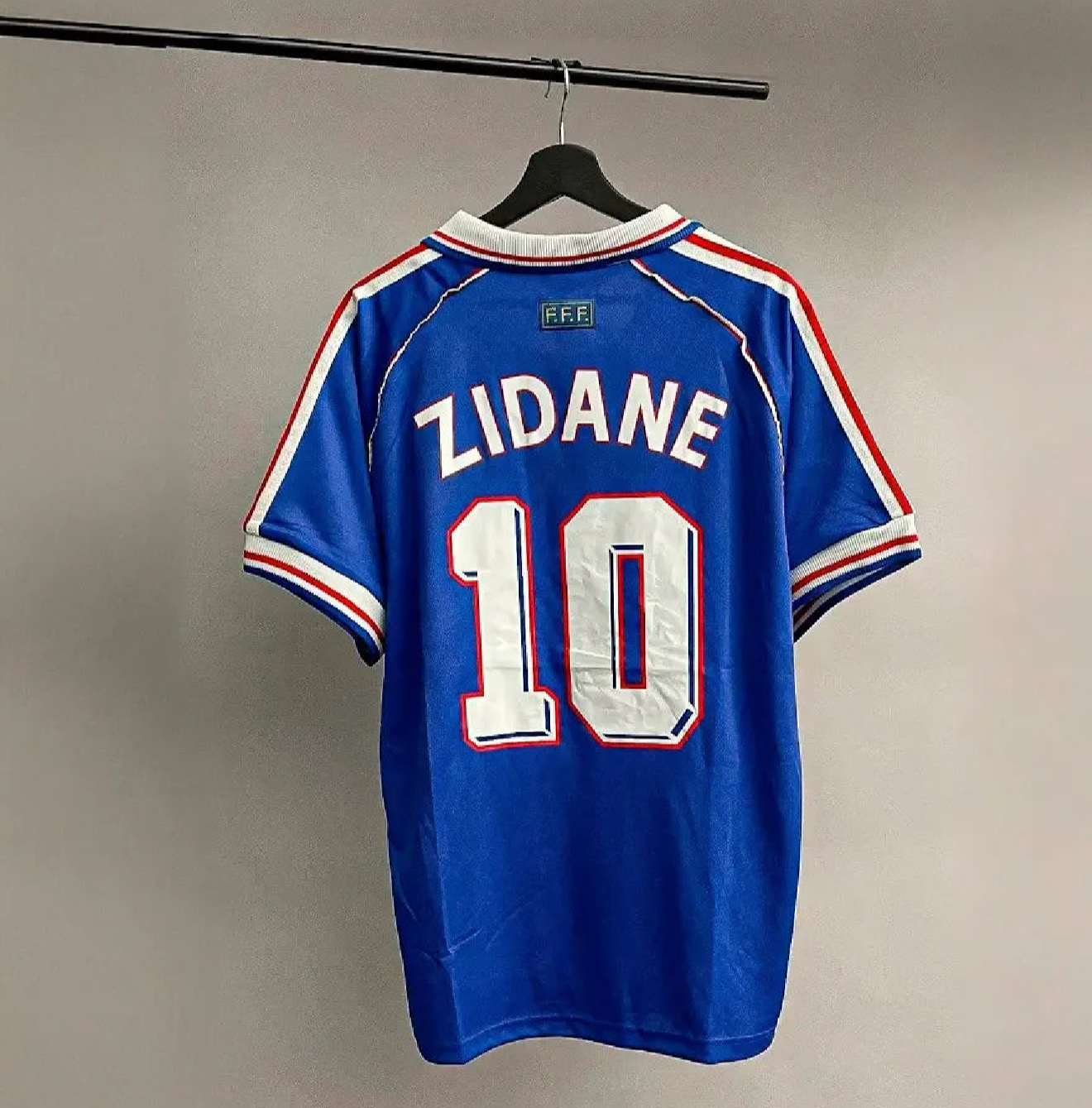 Retro Jersey Zidane Francia 1998, Football T-shirts