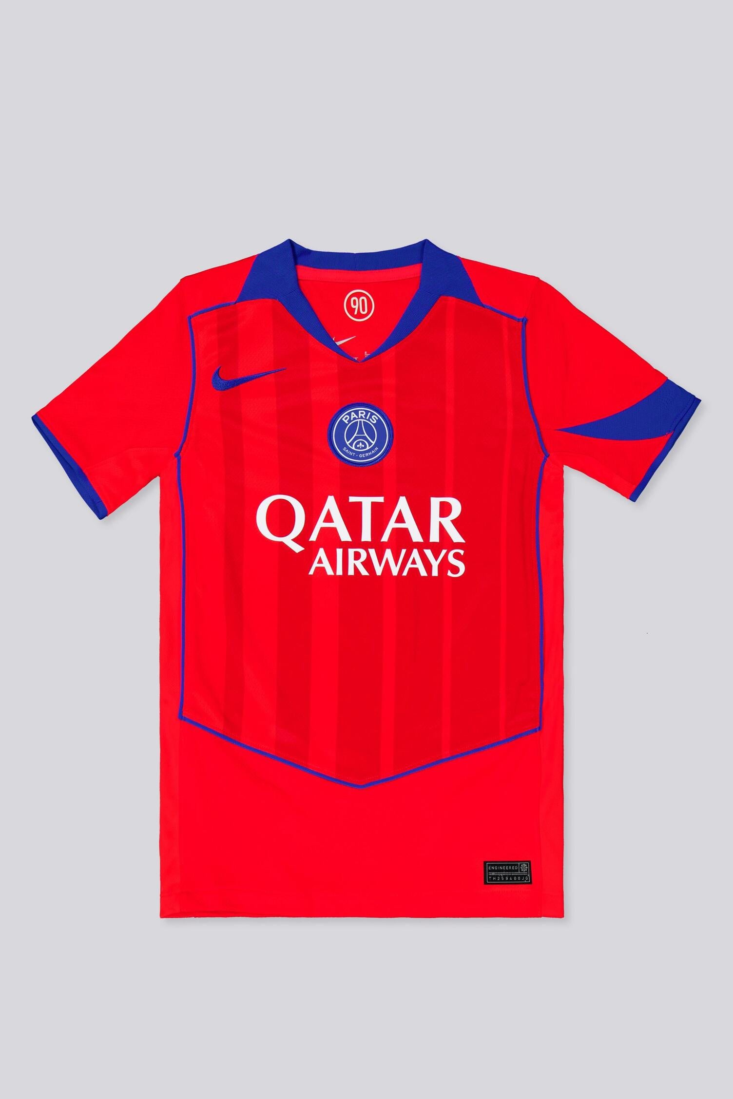 PSG  Red Men's Football Jersey T