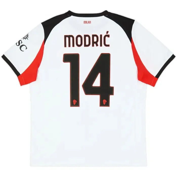 2025-26 AC Milan Away Jersey Modric # 14