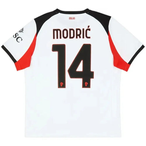 2025-26 AC Milan Away Jersey Modric # 14